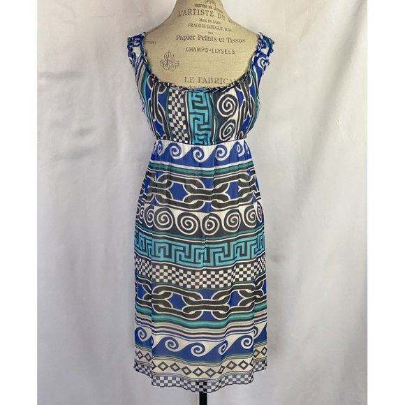 Diane Von Furstenberg Gene Geometric Silk Dress - Picture 2 of 10